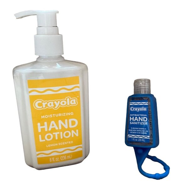 Crayola Hygiene Bundle of 3 Hand Lotion, Hand Sanitizer with Holder & 15 Packets - Picture 4 of 11